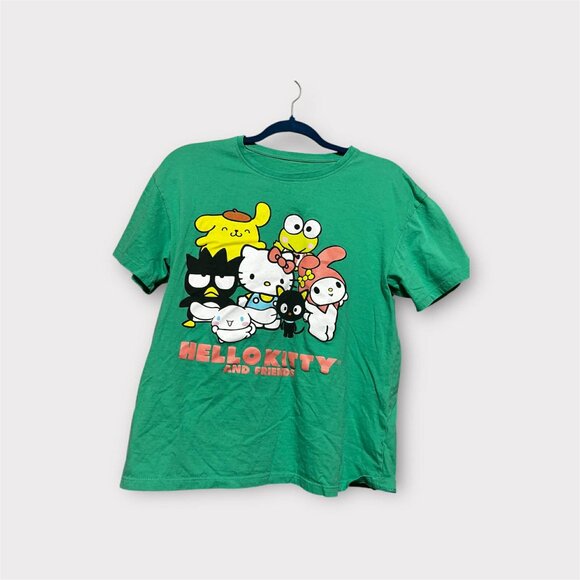 Sanrio Hello Kitty and Friends Green Graphic Tee – Size S - Picture 1 of 5